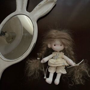 Custom handmade Waldorf doll